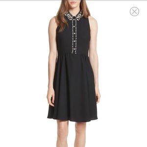 Kate Spade Black Pearl Sleeveless Dress Size 4
